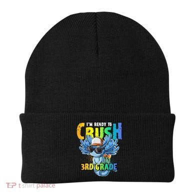 I'm Ready To Crush 3rd Grade Axolotl Back To School Beanie