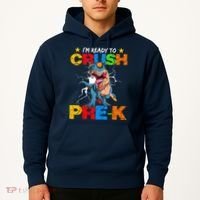 I'm Ready To Crush Pre K Dinosaur Back To School Hoodie thumb 2