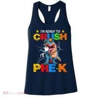 I'm Ready To Crush Pre K Dinosaur Back To School Women's Tank Top thumb 0