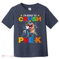 I'm Ready To Crush Pre K Dinosaur Back To School Toddler T-Shirt thumb 0