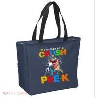 I'm Ready To Crush Pre K Dinosaur Back To School Tote Bag thumb 2