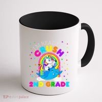 Im Ready To Crush 2nd Grade Unicorn First Day Of School Coffee Mug thumb 1