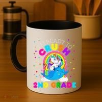 Im Ready To Crush 2nd Grade Unicorn First Day Of School Coffee Mug thumb 4