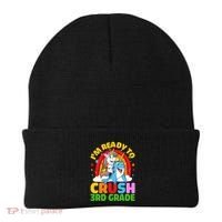 Im Ready To Crush 3Rd Grade Unicorn Narwhal Back To School Gift Beanie thumb 0