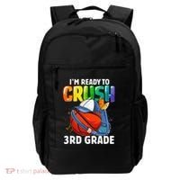Im Ready To Crush 3rd Grade Basketball Back To School Backpack thumb 0