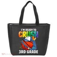 Im Ready To Crush 3rd Grade Basketball Back To School Tote Bag thumb 0