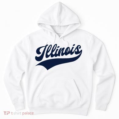 Illinois Retro Throwback Design Classic Hoodie