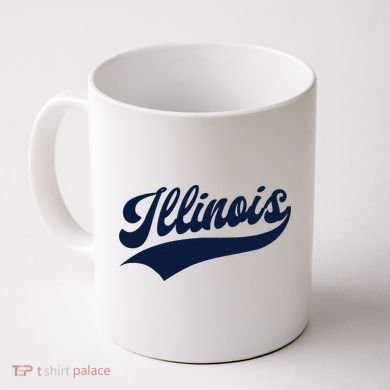 Illinois Retro Throwback Design Classic Coffee Mug
