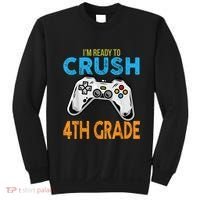 Im Ready To Crush 4th Grade Video Game Back To School Sweatshirt thumb 0