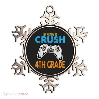 Im Ready To Crush 4th Grade Video Game Back To School Ornament