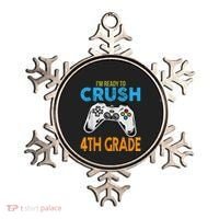 Im Ready To Crush 4th Grade Video Game Back To School Ornament thumb 0