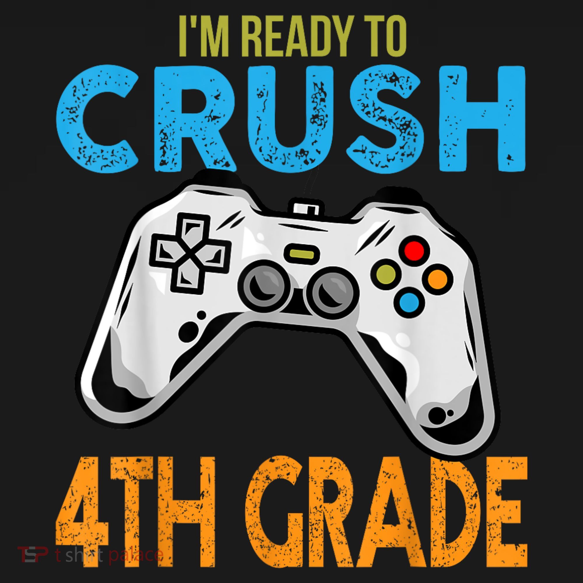 Im Ready To Crush 4th Grade Video Game Back To School Tank Top
