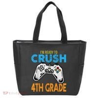Im Ready To Crush 4th Grade Video Game Back To School Tote Bag thumb 0