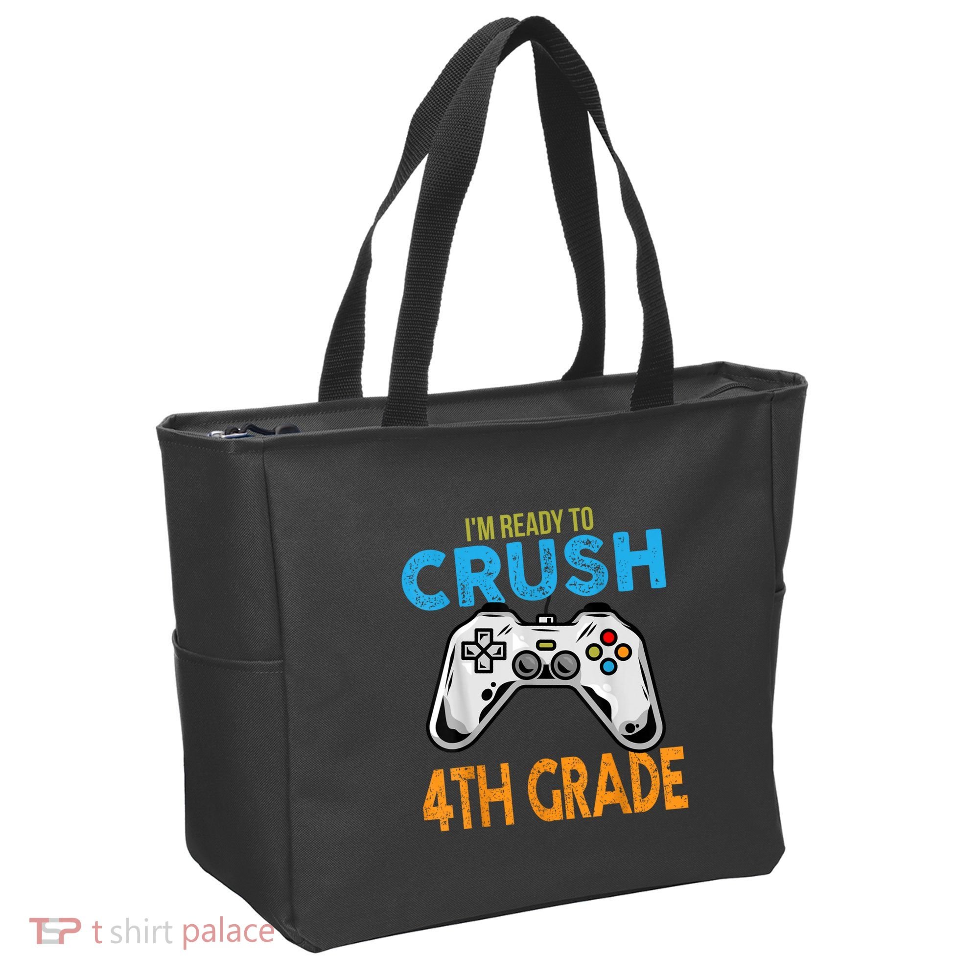 Im Ready To Crush 4th Grade Video Game Back To School Tote Bag
