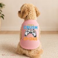 Im Ready To Crush 4th Grade Video Game Back To School Doggie Tank thumb 2