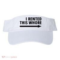 I Rented This Whore Funny Offensive Saying Visor thumb 0