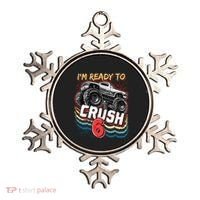 IM Ready To Crush 6 Monster Truck 6th Birthday Gift Boy Ornament thumb 0