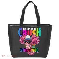I'm Ready To Crush 5th Grade Axolotl Back To School Tote Bag thumb 0
