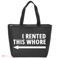 I Rented This Whore Funny Offensive Saying Tote Bag thumb 0