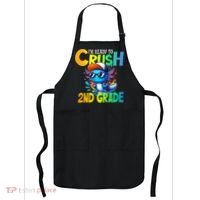 I'm Ready To Crush 2nd Grade Axolotl Back To School Apron thumb 0