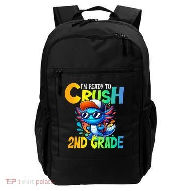 I'm Ready To Crush 2nd Grade Axolotl Back To School Backpack