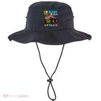 Im Ready To Crush 1st Grade First Day Monster Truck Bucket Hat thumb 0