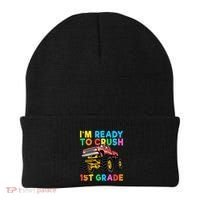 Im Ready To Crush 1st Grade First Day Monster Truck Beanie thumb 0