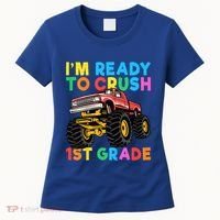 Im Ready To Crush 1st Grade First Day Monster Truck Women's T-Shirt thumb 0