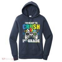Im Ready To Crush 1st Grade Back To School Video Game Boy Women's Hoodie thumb 0