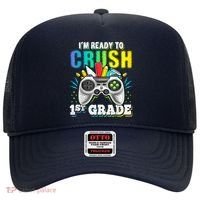 Im Ready To Crush 1st Grade Back To School Video Game Boy Hat thumb 0