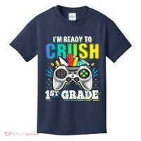 Im Ready To Crush 1st Grade Back To School Video Game Boy Kids T-Shirt thumb 0