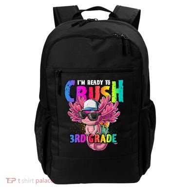 I'm Ready To Crush 3rd Grade Axolotl Back To School 2 Backpack