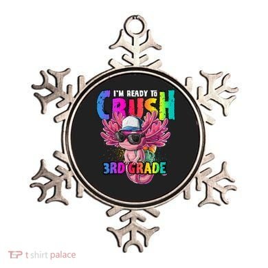 I'm Ready To Crush 3rd Grade Axolotl Back To School 2 Ornament