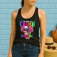 I'm Ready To Crush 3rd Grade Axolotl Back To School 2 Women's Tank Top thumb 2