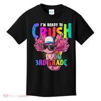 I'm Ready To Crush 3rd Grade Axolotl Back To School 2 Kids T-Shirt thumb 0