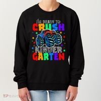 I'm Ready to Crush Kindergarten Monster Truck Women's Sweatshirt thumb 0
