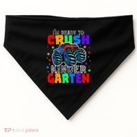 I'm Ready to Crush Kindergarten Monster Truck USA-Made Doggie Bandana thumb 0