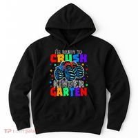 I'm Ready to Crush Kindergarten Monster Truck Hoodie thumb 0