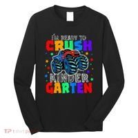 I'm Ready to Crush Kindergarten Monster Truck Long Sleeve Shirt thumb 0