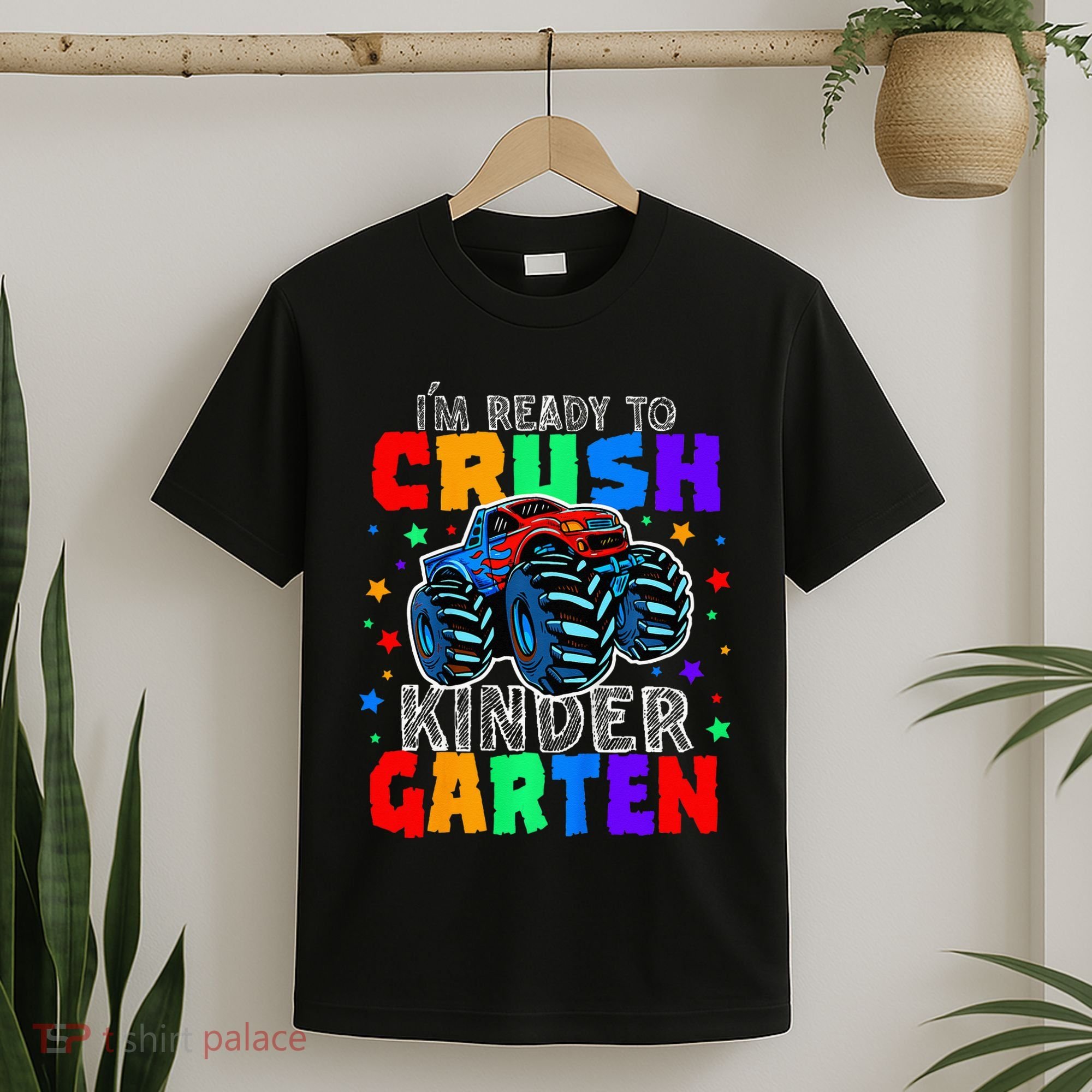 I'm Ready to Crush Kindergarten Monster Truck T-Shirt