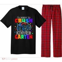I'm Ready to Crush Kindergarten Monster Truck Pajama Set thumb 0
