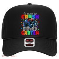 I'm Ready to Crush Kindergarten Monster Truck Hat thumb 0