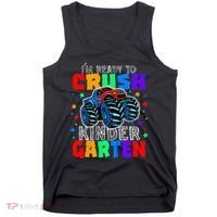 I'm Ready to Crush Kindergarten Monster Truck Tank Top thumb 0