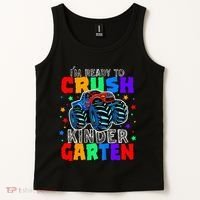 I'm Ready to Crush Kindergarten Monster Truck Tank Top thumb 2