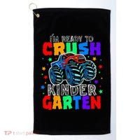 I'm Ready to Crush Kindergarten Monster Truck Golf Towel thumb 0