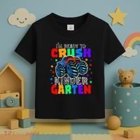 I'm Ready to Crush Kindergarten Monster Truck Toddler T-Shirt thumb 3