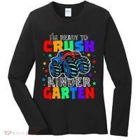 I'm Ready to Crush Kindergarten Monster Truck Women's Long Sleeve Shirt thumb 0
