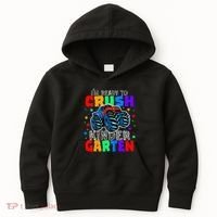 I'm Ready to Crush Kindergarten Monster Truck Kids Hoodie thumb 0