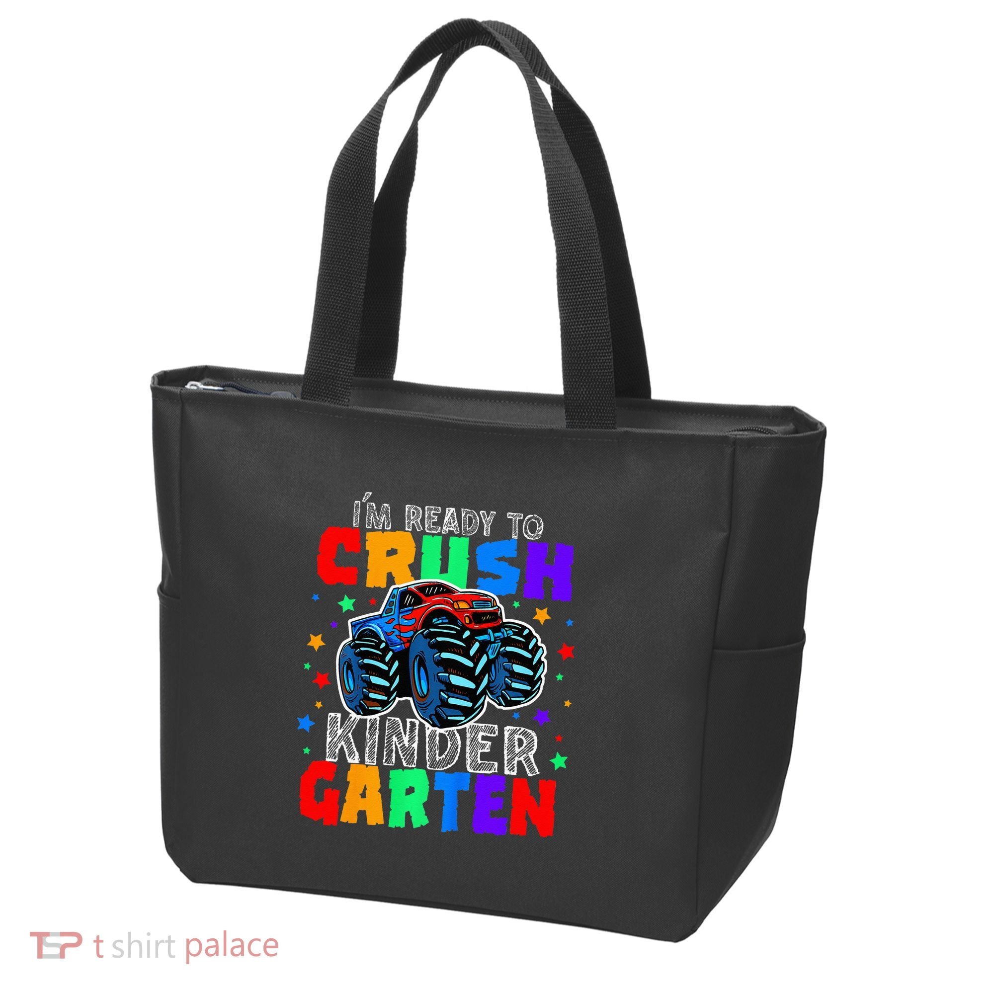 I'm Ready to Crush Kindergarten Monster Truck Tote Bag
