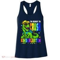 I'm Ready to Crush Kindergarten Dinosaur 1st Day of School Women's Tank Top thumb 0